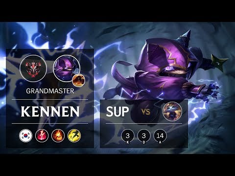 Kennen Support vs Yuumi - KR Grandmaster Patch 9.13