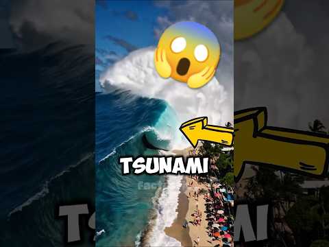 World Most BIGGEST Tsunami Ever!🌊😱