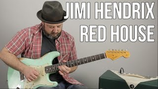 Jimi Hendrix - Red House - Inspired Guitar Lesson