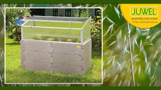 JUWEL Timber Raised Bed w. Cold Frame Assembly Instructions