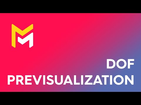 Maverick Render Product Viz Utils DOF Depth of Field Previsualization