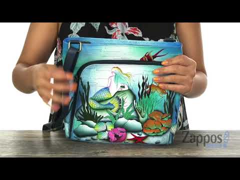 Anuschka Handbags 651 Crossbody with Front RFID Built in Wallet SKU: 9190906