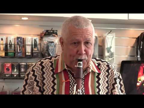 Paquito d'Rivera and his friends visiting the New York Vandoren Studio