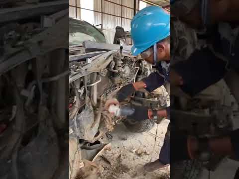 Accidented 2019 Land Cruiser Prado #shorts #reels #cars #accidentnews #accidentcars #prado