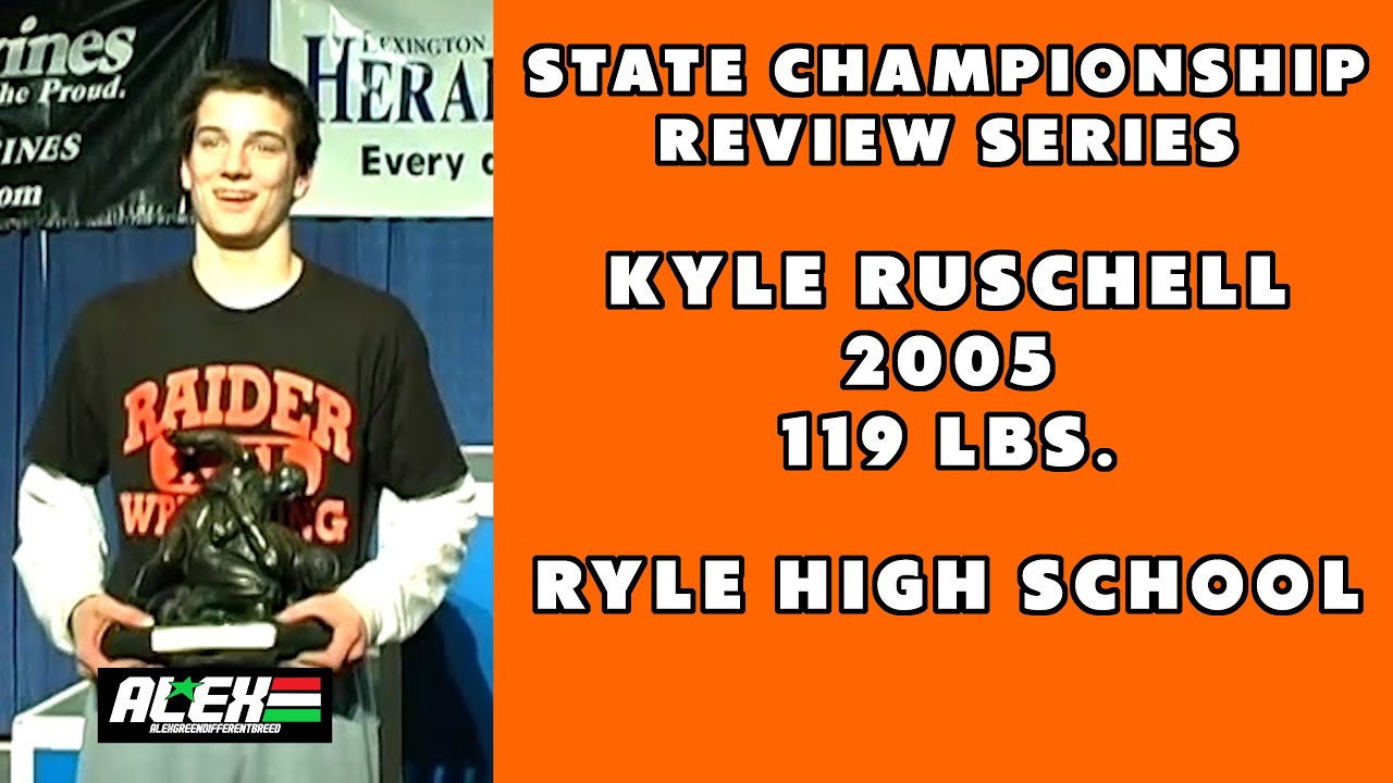 State Wrestling Championship match review w/ Kyle Ruschell (Ryle; 2005 119 lbs.)