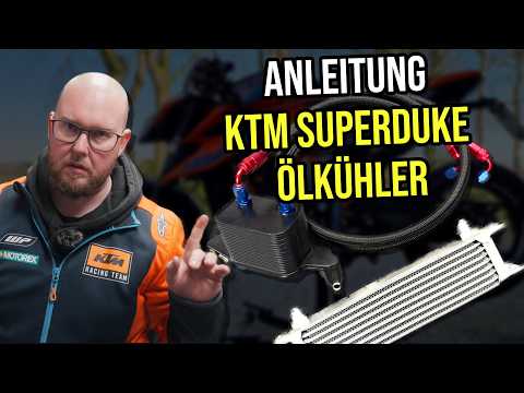 World first: Free adapter for oil cooler hack at KTM SuperDuke
