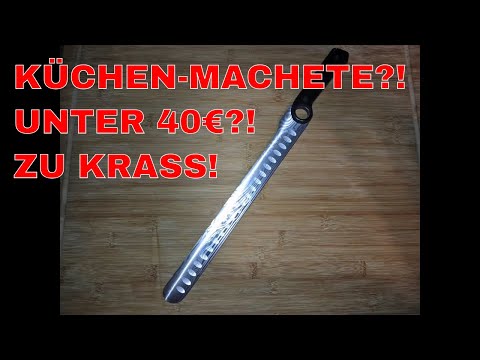 30 cm Küchen-Machete für unter 40€?! 💥 ZLemma Tranchiermesser im Härtetest!