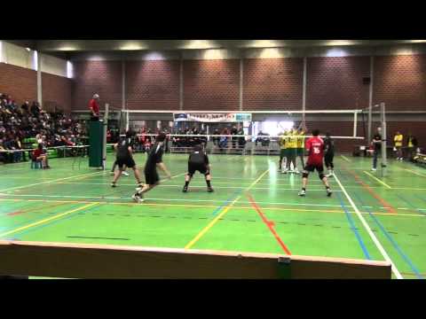 Bekerfinale Junioren Jongens 2013 (VC Helios Zonhoven - Sparvoc Lanaken) set 1