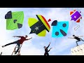 Flying Cutting Kite Catch Roof Tukkle Catch Double Tape Nasir 2025
