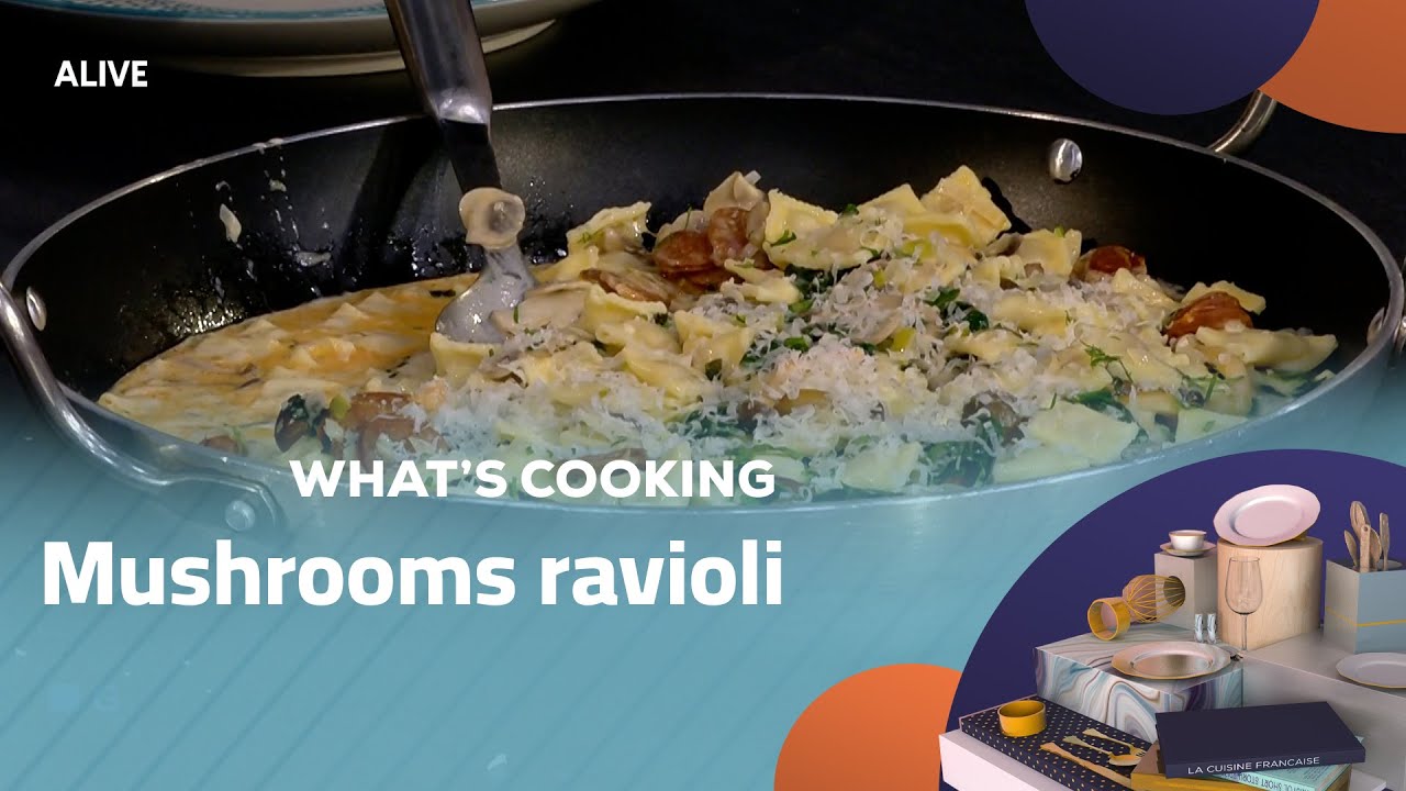 Whats Cooking - 26/11/2025 - Mushrooms ravioli
