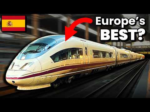 This is Spain’s INCREDIBLE high-speed train – AVE First Class