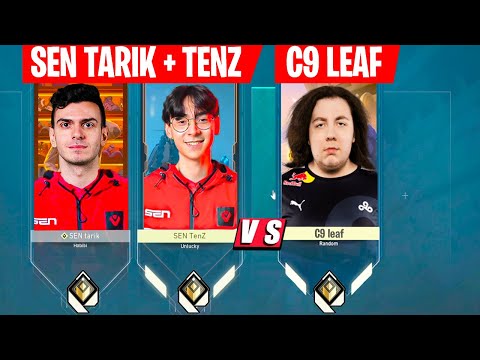 SEN TenZ & SEN Tarik Vs C9 Leaf In Immortal Radiant Lobby Ranked | VALORANT