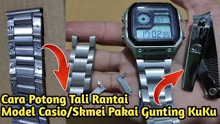 Download lagu Cara potong Rantai stainless SKMEI 1335 & Casio AE 1200 WHD mp3