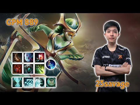 23savage Carry - Naga Siren | GPM 889 | Dota2 Pro Learn|