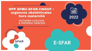 RPP SFMU-SFAR-CNGOF : urgences obstétricales hors