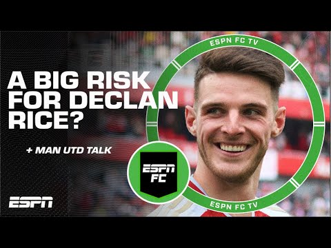 Arsenal STEP UP for Declan Rice + Manchester United transfer turmoil?! 🍿 | ESPN FC