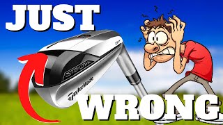 NO WONDER... He got rid of this TAYLORMADE Driving Iron!?