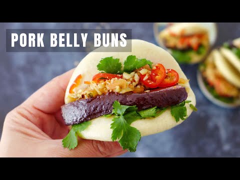 Gua Bao | Taiwanese Pork Belly Buns | 刈包