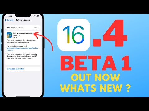 iOS 16.4 Beta 1 Update Out Now !! What’s New And How To Get ?