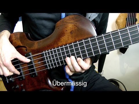 The0116 - Harmonisch Moll #3 (Der Dominant-7 Akkord) - German Bass Lesson Tutorial