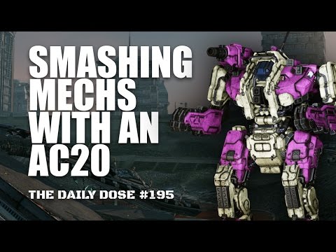 Smashing Light Mechs with an AC20 - The Boomneck - Mechwarrior Online The Daily Dose #195
