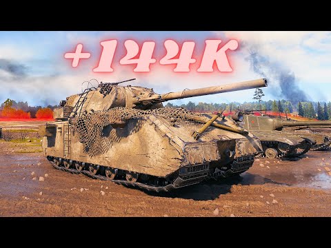 Maus  144K Damage + Block  compilation World of Tanks Replays