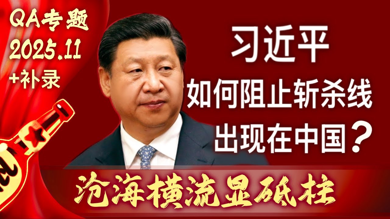【小酒对瓶吹】QA专题03：习近平如何阻止“斩杀线”出现在中国？（补档补录版）｜中国经济｜轻罪封存?