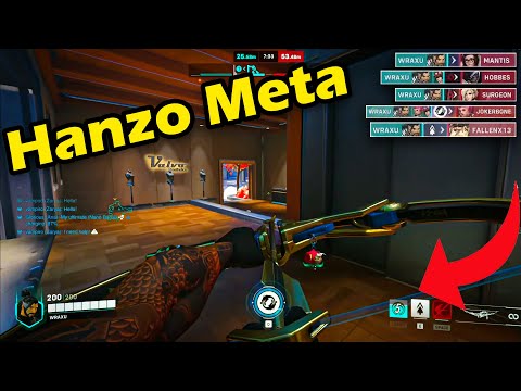 Wraxu PROVES that Hanzo is META in Overwatch 2 #overwatch2 #overwatch #hanzo