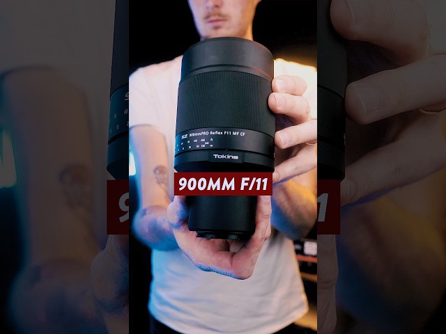 Vídeo relacionado con TOKINA SZ-Pro 600mm F8 MF teleobjetivo catadióptrico Compacto para Montura Fujifilm X