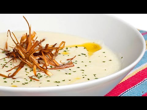 VICHYSSOISE FACIL. RECETA PASO A PASO