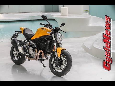 2018 Ducati Monster 821 Launch Test -- Cycle News