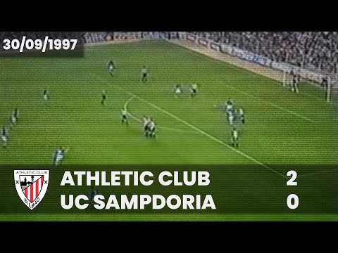 ⚽️ [Copa UEFA 97/98] 1/32 final (Vuelta) I Athletic Club 2 - Sampdoria 0 I LABURPENA
