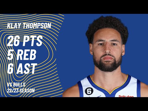 Klay Thompson vs Chicago Bulls | Dec 2, 2022