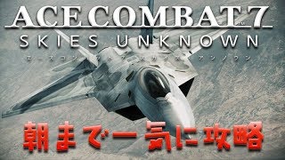 ライブ【エスコン７】朝まで一気に攻略（戦闘機を操るネコ）