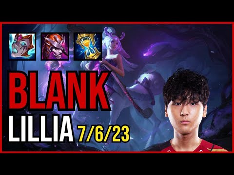 BLANK - LILLIA vs TALIYAH Jungle - KR Diamond - Patch 11.6