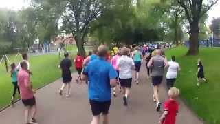 preview picture of video 'Hanley parkrun #153 06/09/2014'