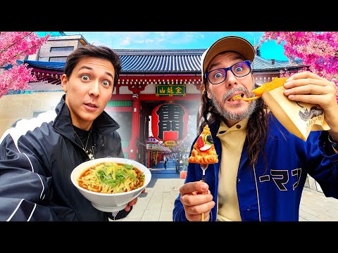 On teste les MEILLEURS restaurants de Asakusa (la galette bretonne c'est une folie)