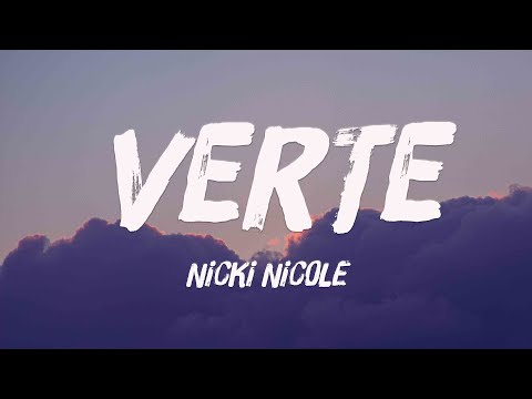 Verte ft. Dread Mar I, Bizarrap - Nicki Nicole (Lyrics) 🍾