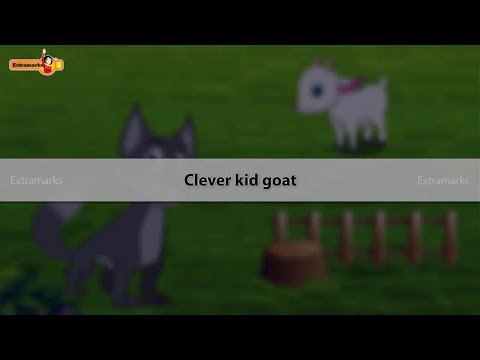 English Story - Clever Kid Goat