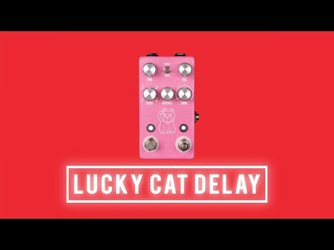 JHS Lucky Cat Delay in Black, BRAND NEW IN BOX WITH WARRANTY! FREE PRIORITY SHIPPING IN THE U.S.! image 2