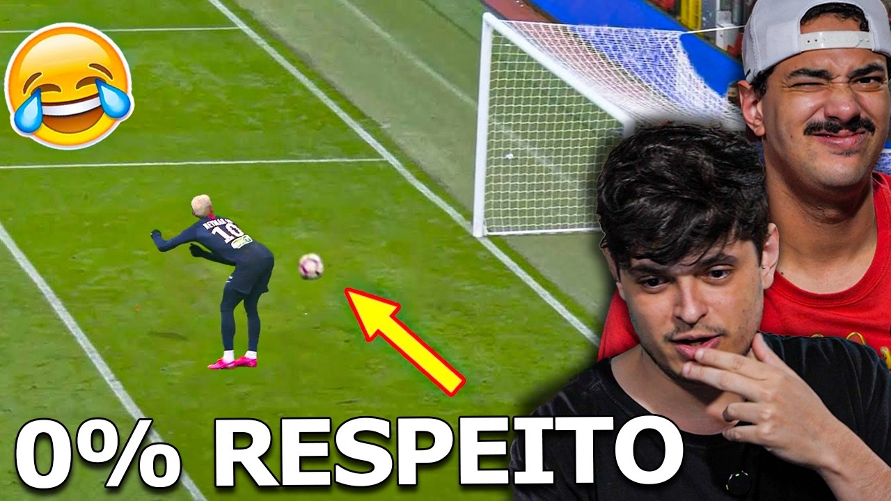 15 MOMENTOS 0% RESPEITO no FUTEBOL - QUANDO o RESPEITO ACABA