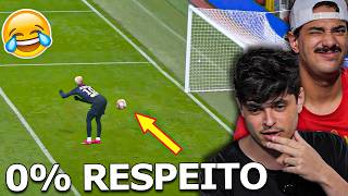 15 MOMENTOS 0% RESPEITO no FUTEBOL - QUANDO o RESPEITO ACABA