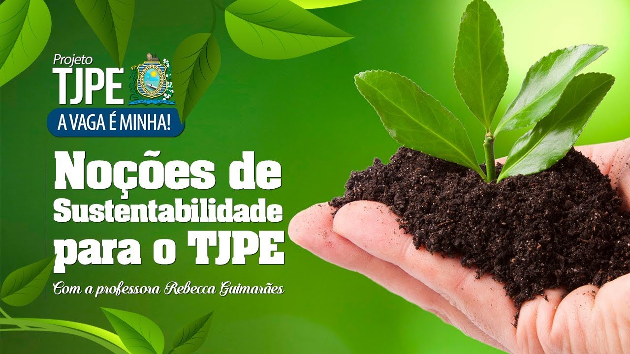 Aulão Noções de Sustentabilidade para o TJ-PE | com Rebecca Guimarães