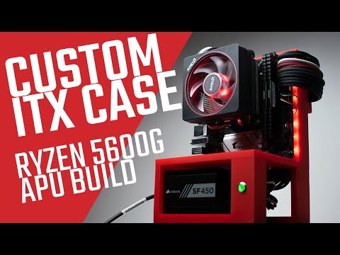 Mini ITX Ryzen APU Build | 3D Printed Open Frame ITX Case