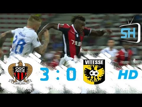 Nice vs Vitesse 3-0 Europa League All Goals and Highlights September 28 ,2017