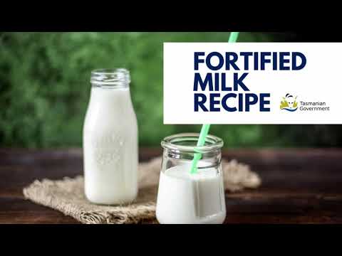 Fortified Milk Recipe
