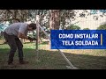 Como instalar Tela Soldada / Alambrado