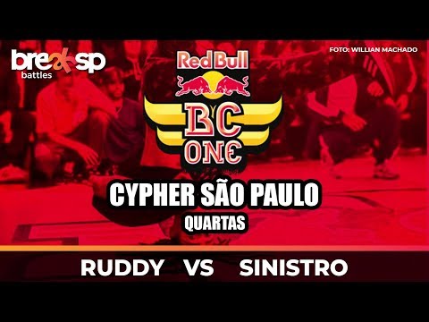 Ruddy vs Sinistro - Red Bull BC One Cypher São Paulo - BreakSP Battles