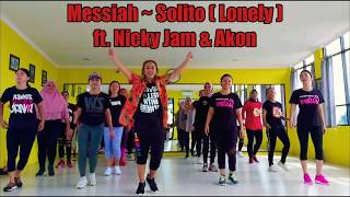 Messiah ft. Nicky Jam &amp; Akon | Solito ( Lonely ) |  Zumba | ZIN RIVA