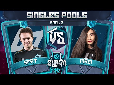 SFAT vs Magi - Singles Pools: Pool 2 - Smash Summit 10 | Fox vs Falco